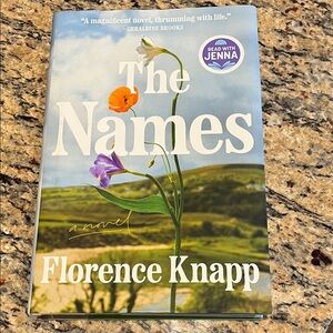 The Names Hard Cover Book